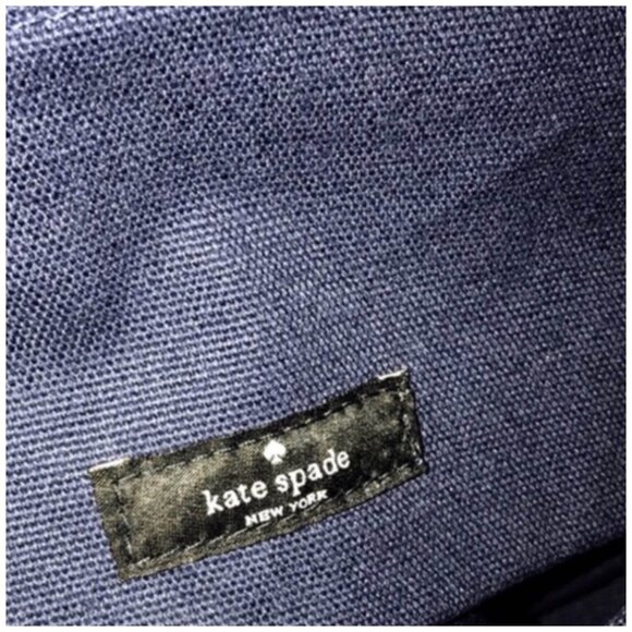 Kate Spade • “Hers for the Reading” Canvas Tote Bag • NWT - Picture 3 of 3